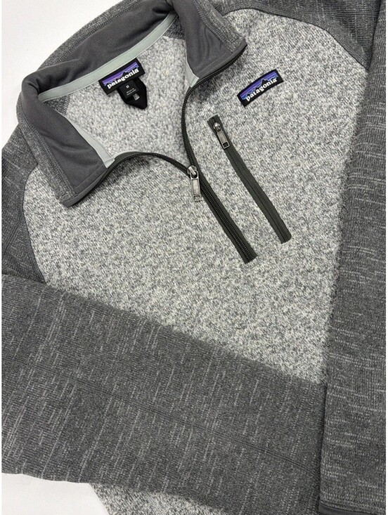 Patagonia Other - Patagonia Mens Gray Long Sleeve 1/4 Zip Pullover Better Sweater Size Medium